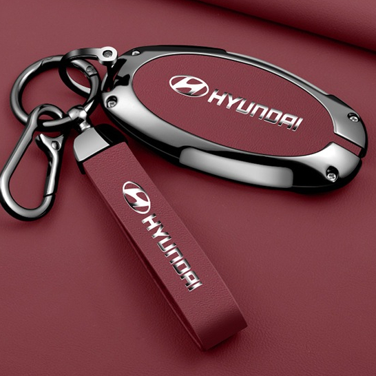 เคสกุญแจรีโมทรถยนต์ สําหรับ Hyundai Ioniq 6 Grandeur GN7 Kona EV 2023 Santa fe 2024 ของแต่งรถยนต์ พวงกุญแจ