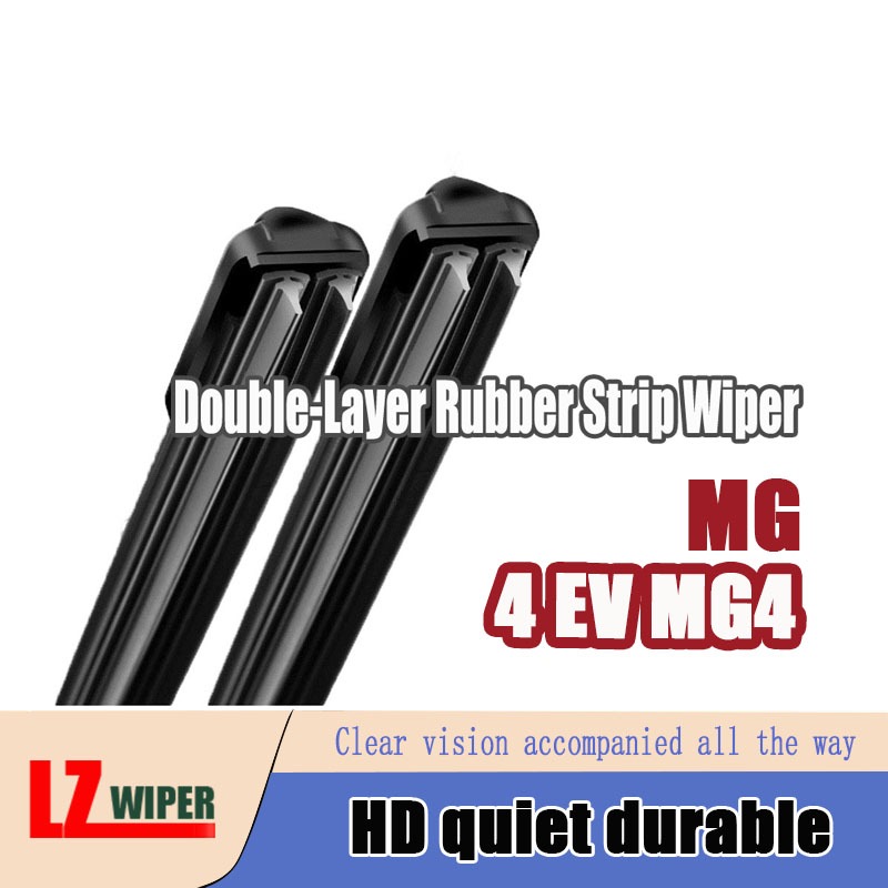 Mg 4 EV MG4 Super ที่ปัดน้ําฝนรถแถบยางคู่ mg 4 EV MG4 ที่ปัดน้ําฝนกระดูกอ่อนเต็มรถ windscreen mute ที่ปัดน้ําฝนรถ แถบยางคู่ ที่ปัดน้ําฝน
