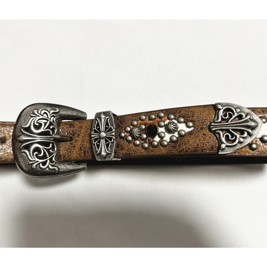 เข็มขัด กางเกงยีนส์ เข็มขัดแฟชั่น ร้อยชุดสำหรับผู้ชายและผู้หญิง - รูปที่ 3