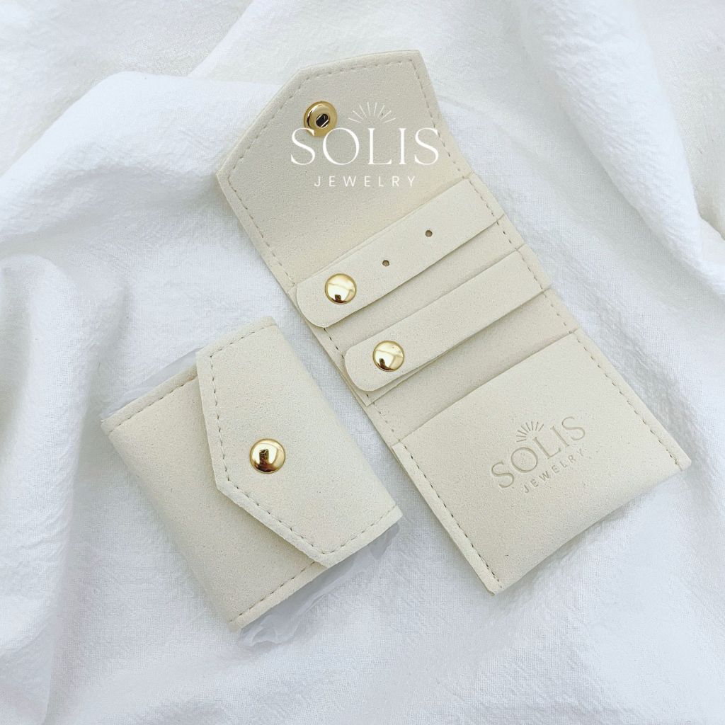 เครื่องประดับการเดินทางพับได้แบบพกพา Storgae Bag Organizer Small • Solis Jewelry QT137
