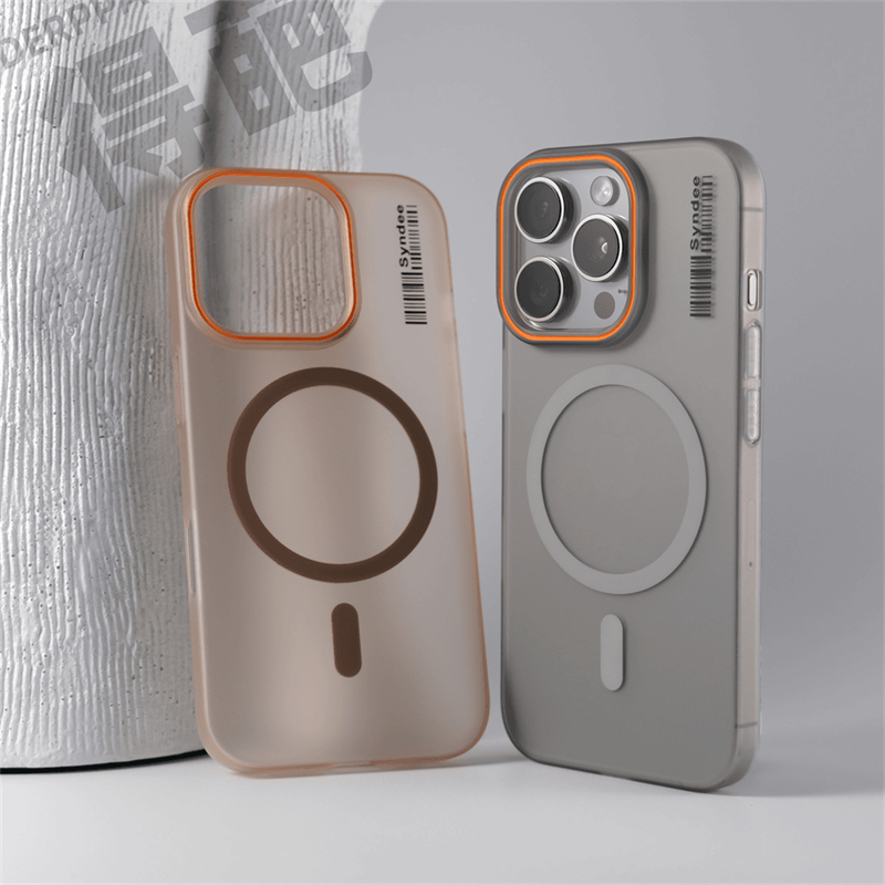 คุณภาพสูง Desert Titanium Gold MagneticดึงดูดMatte PCเคสโทรศัพท์สําหรับiPhone 16 15 14 13 12 11 Pro Max PlusกันกระแทกClear Hard Case iPhone 16 Pro Maxคลุมทั้งหมด