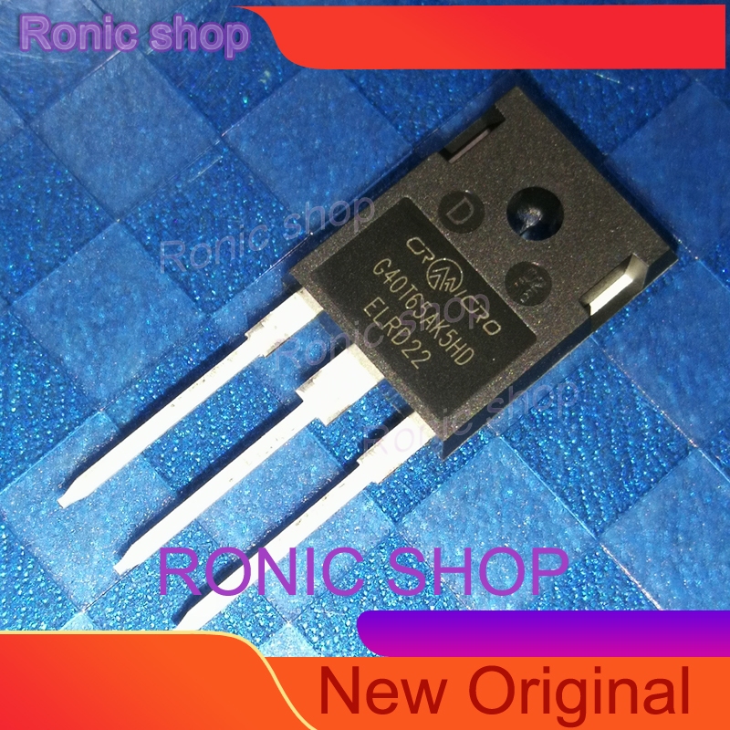 5pcs 2PCS G40T65AK5HD เดิม TO-247 IGBT ทรานซิสเตอร์ยี่ห้อใหม่และเดิม high-power IGBT 40A650V TO247 CRG40T65AK5HD G40T60AK5H65T60AK5H65S5H40T40T60AK5H65T60AK5H5H5H65T40T40T60AK5