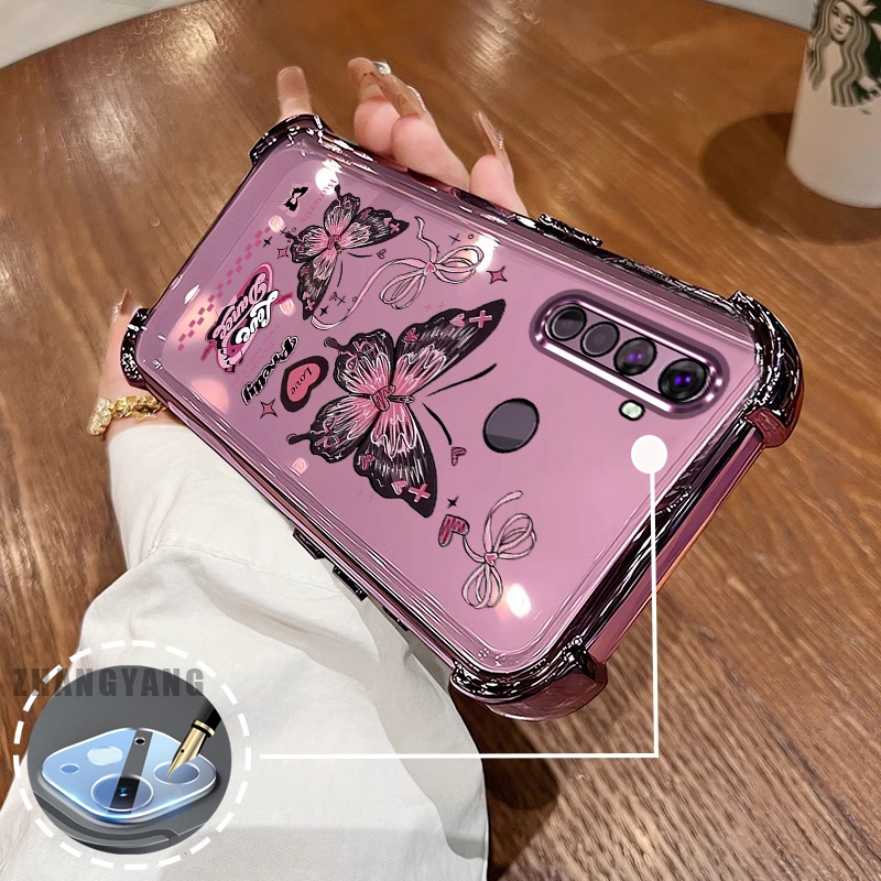 สําหรับrealme 5 5i 5s 6i c3 สี่มุมซิลิโคนAnti รูปที่ 2