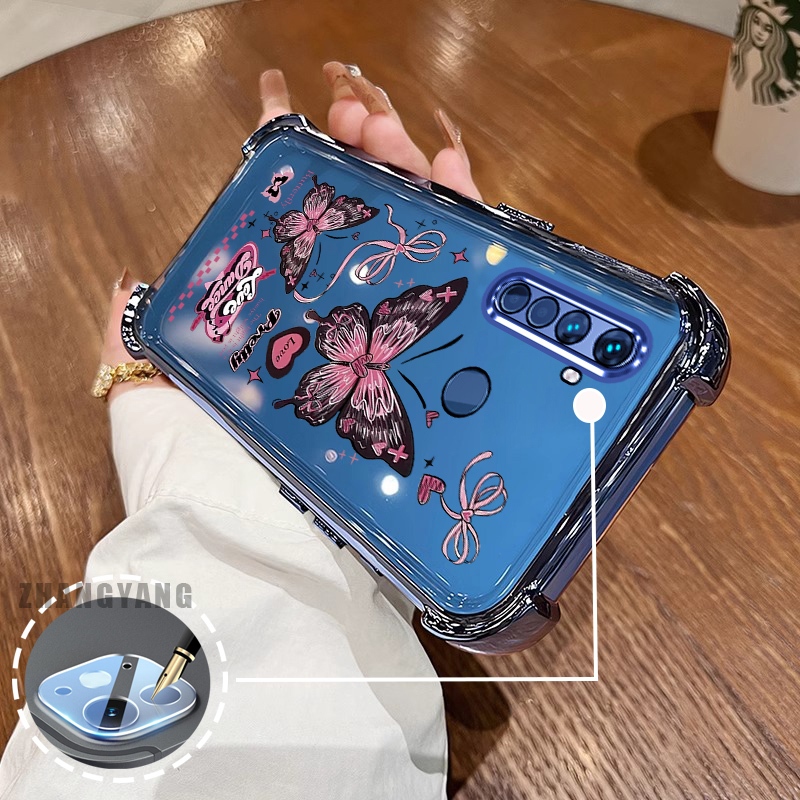 สําหรับrealme 5 5i 5s 6i c3 สี่มุมซิลิโคนAnti รูปที่ 3