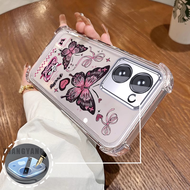 สําหรับ vivo Y03 Y18 Y27 4G สี่มุมซิลิโคน anti drop รูปที่ 6