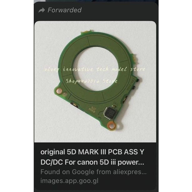 5D3 5D MARK II PCB ASS YDC/DC สําหรับ canon 5D iii power board กล้อง Repari Part มือสอง