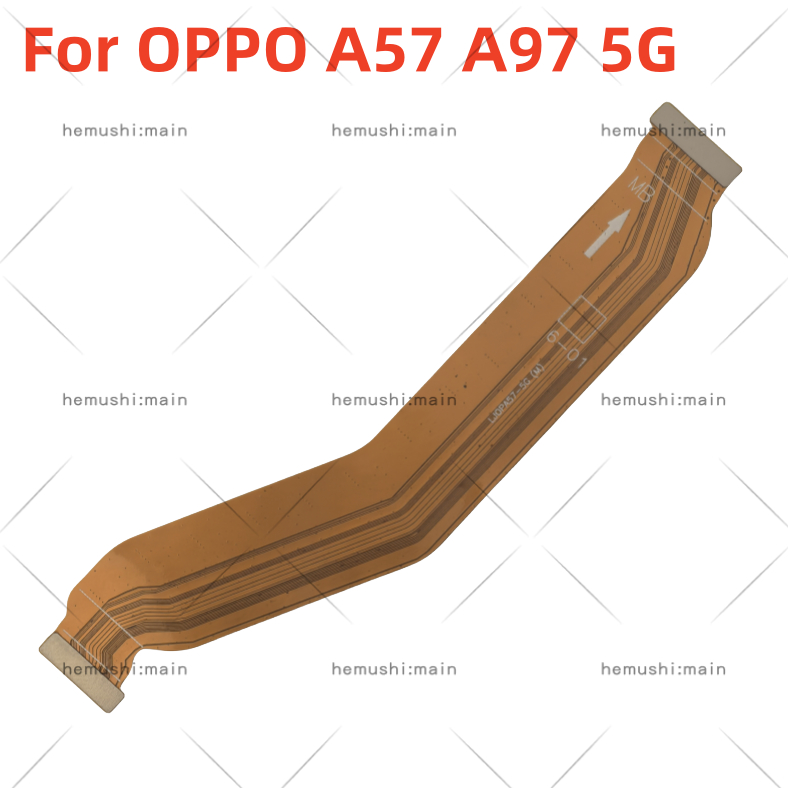 Foneng สําหรับ Oppo A57 A97 5G เมนบอร์ดหลักตัวเชื่อมต่อจอแสดงผล LCD Flex Cable