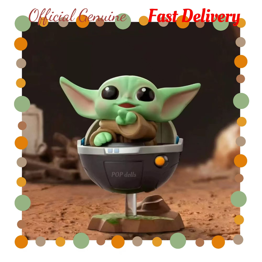 Star Wars Mandalorian series blind box POPMARTของแท้ของขวัญเครื่องประดับทํามือ