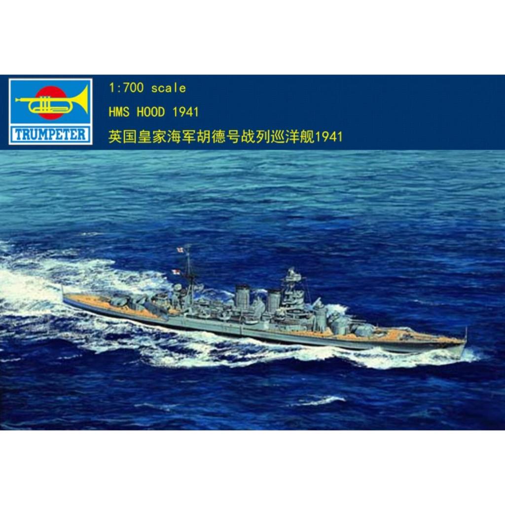 Trumpeter 1/700 05740 HMS Battle Cruiser Hood 1941