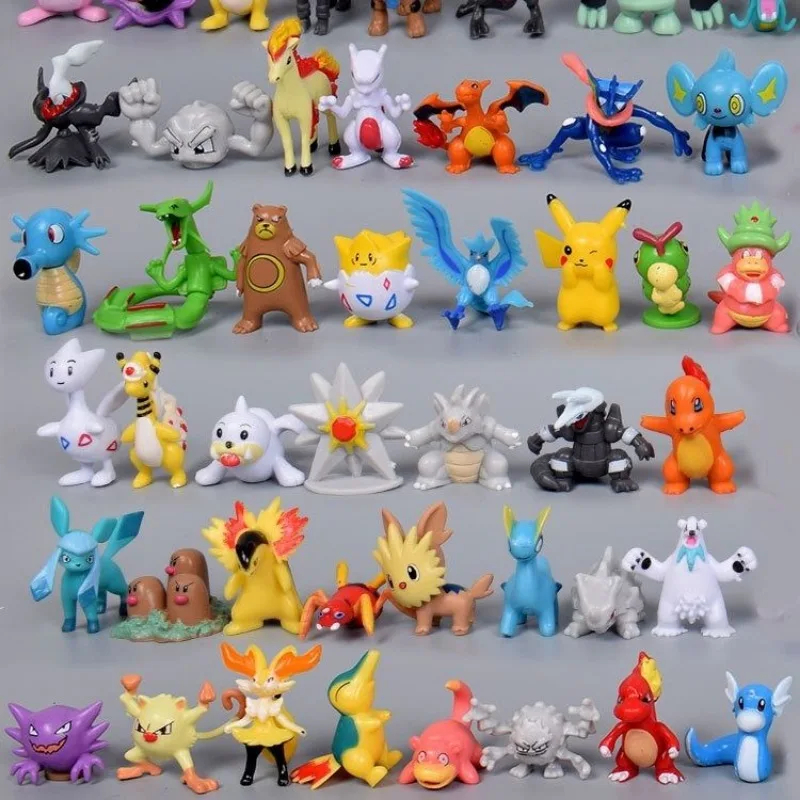 ตุ๊กตา Pet Pokemon 24 ชิ้น ปิกาจู ของขวัญสุดพิเศษสำหรับแฟนๆ Pocket Monsters รวมตัวละครครบชุด ทั้ง บูลบาซอร์, ชาร์ซาร์, แสปร์โรว์