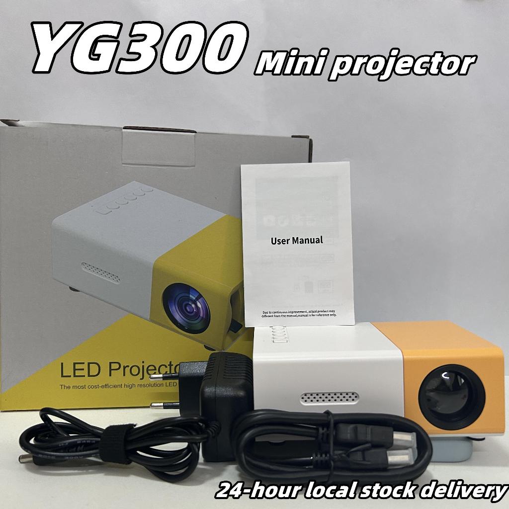 มินิโปรเจคเตอร์ YG300 Portable LED Mini Projector hp Mini Home Theater HDMI Mini Projector