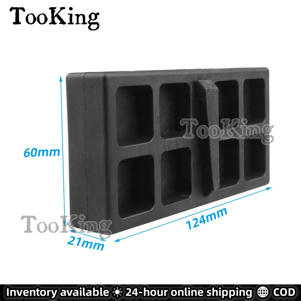 Tooking 12*6*2 ซม.ทําความสะอาดแบบพกพา Lower Receiver Professional อุปกรณ์เสริม Vise Block ทํางานปลอดภัยใช้งานง่าย Sm/ithi/ng เครื่องมือ AR กล่องซ่อมทนทานสําหรับกลางแจ้ง H/un/ting อุปกรณ์เสริม
