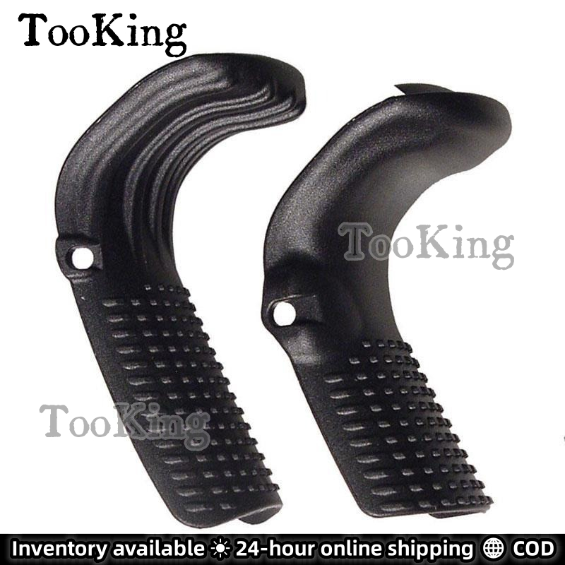 Tooking 2PCS 6*3*3.5 ซม.พลาสติก Grip Anti-slip แผ่น Eye Protection แผ่น Grip Force อะแดปเตอร์ B/eaverTail สําหรับ Gen 1/2/3 G/lo/ck 17/19/22/23/24 กลางแจ้ง H/un/ting อุปกรณ์เสริม