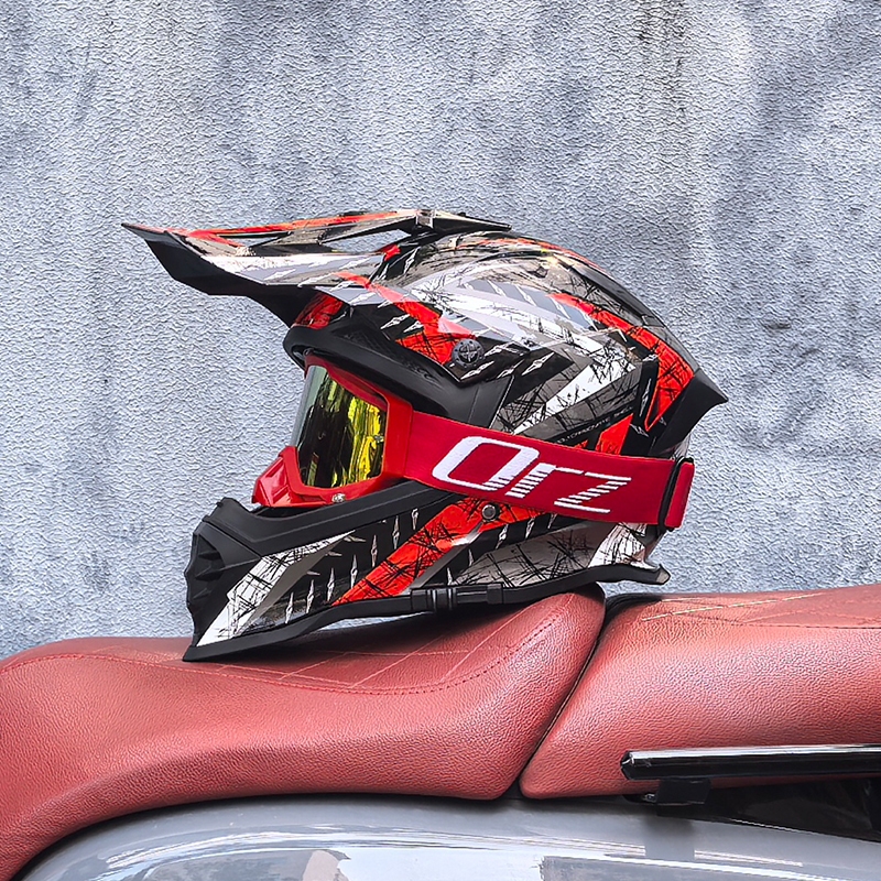 หมวกกันน็อควิบาก Downhill สําหรับแข่งรถวิบาก