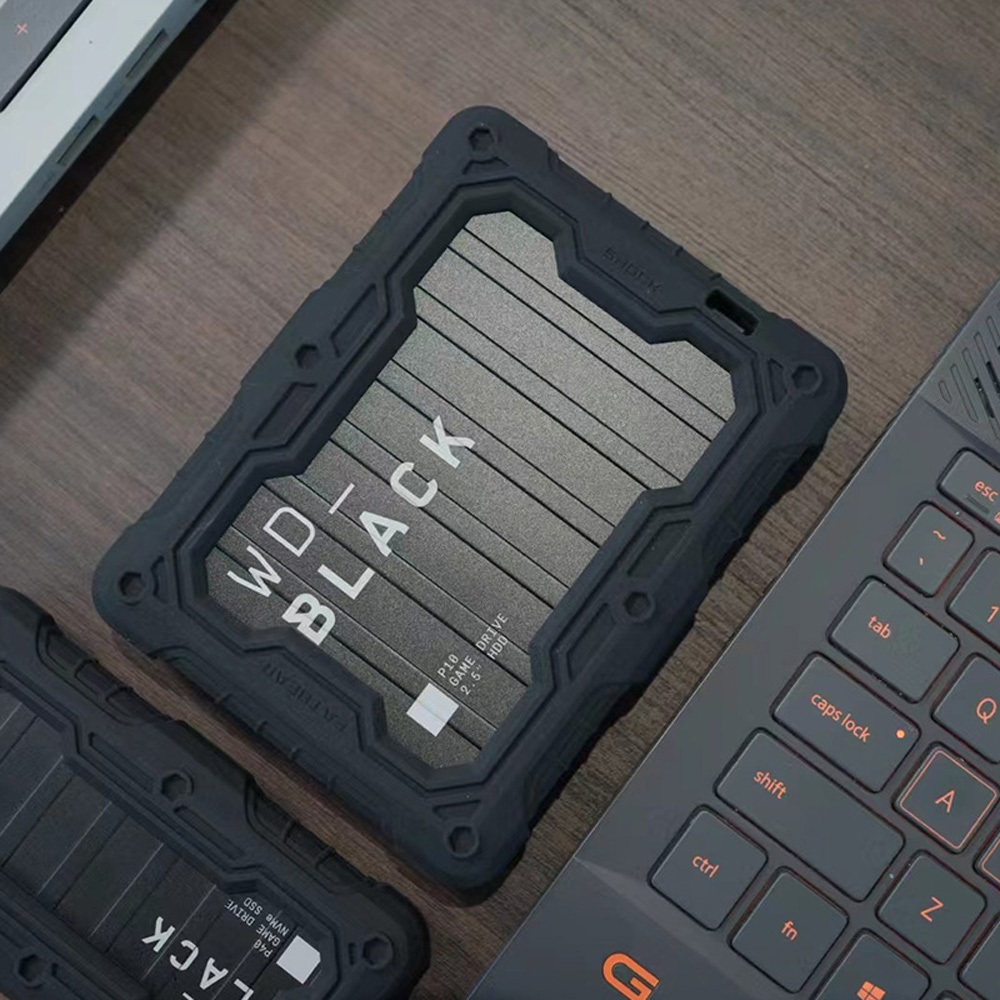Fatbear ทนทานเกราะกันกระแทกเคสปกอ่อนสําหรับ Western Digital WD Black P10 ฮาร์ดไดรฟ์มือถือ