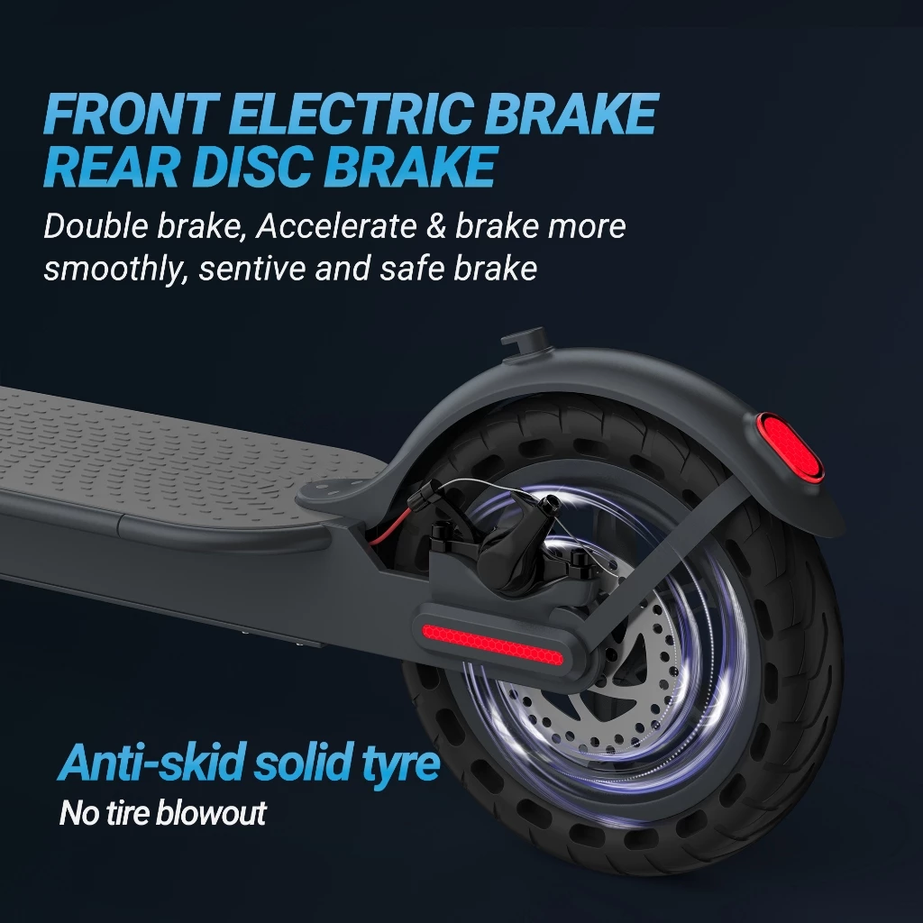 Ladped LP60 Electric Scooter ยางตัน 8.5 มอเตอร์ 350W พับได้ ระบบเบรคคู่ thumbnail 3