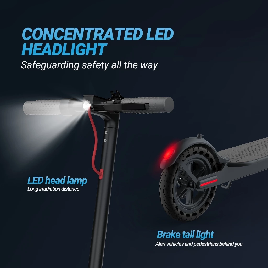 Ladped LP60 Electric Scooter ยางตัน 8.5 มอเตอร์ 350W พับได้ ระบบเบรคคู่ thumbnail 4
