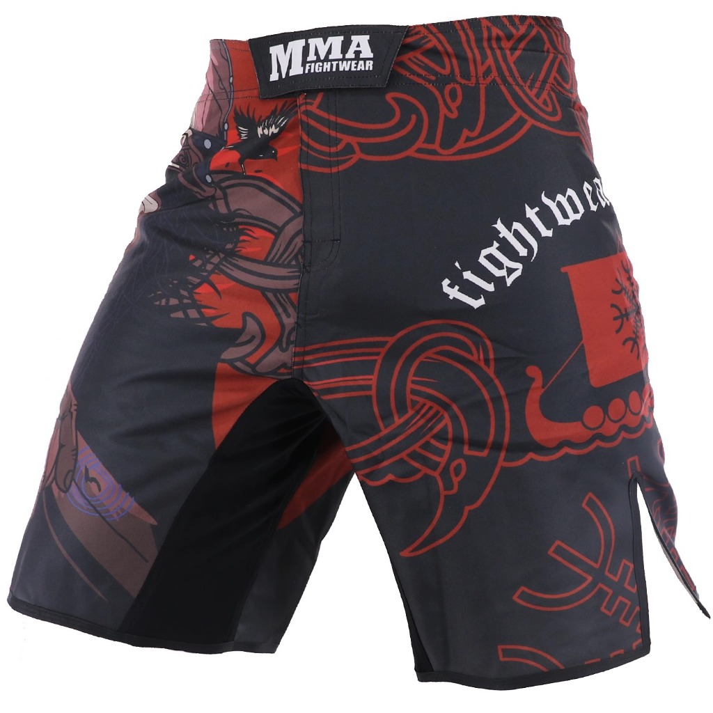 กางเกงขาสั้น MMA ต่อสู้กีฬาฟิตเนส UFC ครอบคลุมการฝึกอบรมการต่อสู้กางเกงมวยไทย Sanda Jujitsu วิ่งกล้ามเนื้อฤดูร้อน