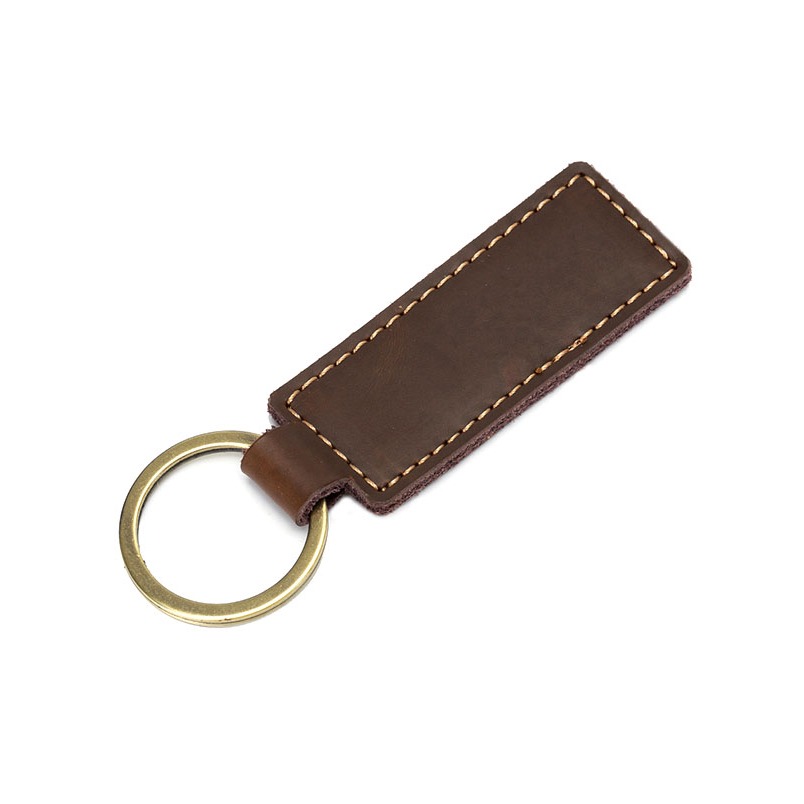 [แกะสลักเลเซอร์] พวงกุญแจหนังแท้ส่วนบุคคลของขวัญเล็กๆพวงกุญแจรถชื่อที่กําหนดเอง