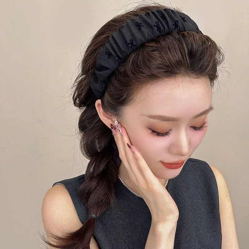 ที่คาดผมสีเทาระดับไฮเอนด์ในฤดูใบไม้ร่วงฤดูหนาวที่คาดผมผู้หญิงที่เข้ากันทั้งหมด - รูปที่ 6