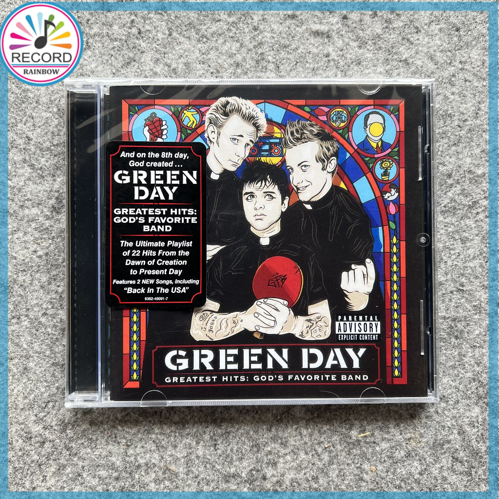 Original Green Day Greatest Hits: God's Favorite Band CD Album [Sealed] Brand New