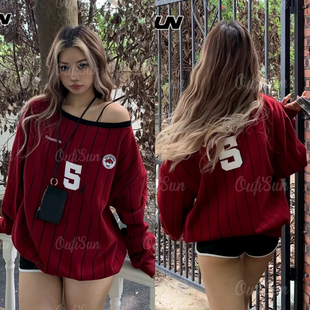 สไตล์เกาหลี เสื้อสเวตเตอร์เปิดไหล่แขนยาวคลาสสิก เลขที่.5 ฤดูใบไม้ร่วงแฟชั่นหลวมเสื้อปิดไหล่สําหรับผู้หญิงเทรนด์สุดฮอต 2025