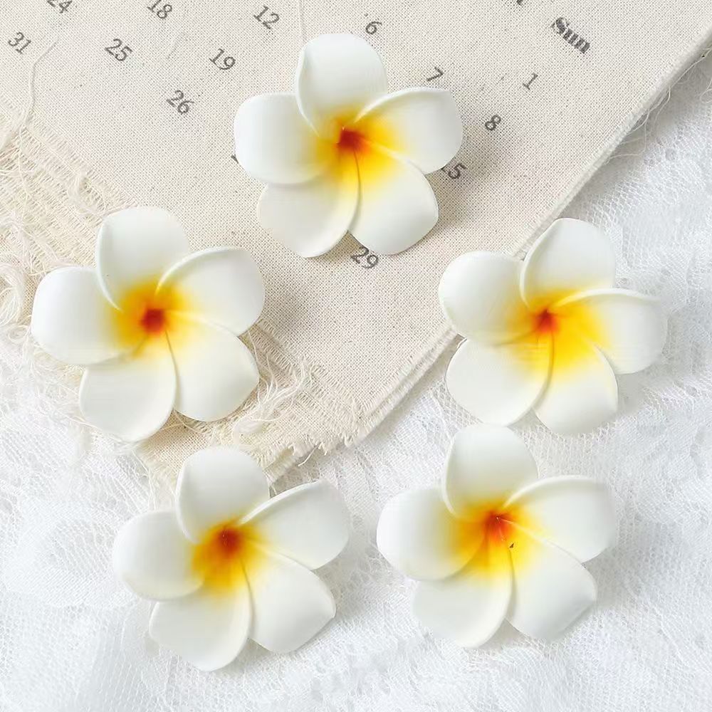 แฟชั่นเกาหลีดอกไม้สีเหลืองกิ๊บคุณภาพสูงเครื่องประดับผม โดปามีน
