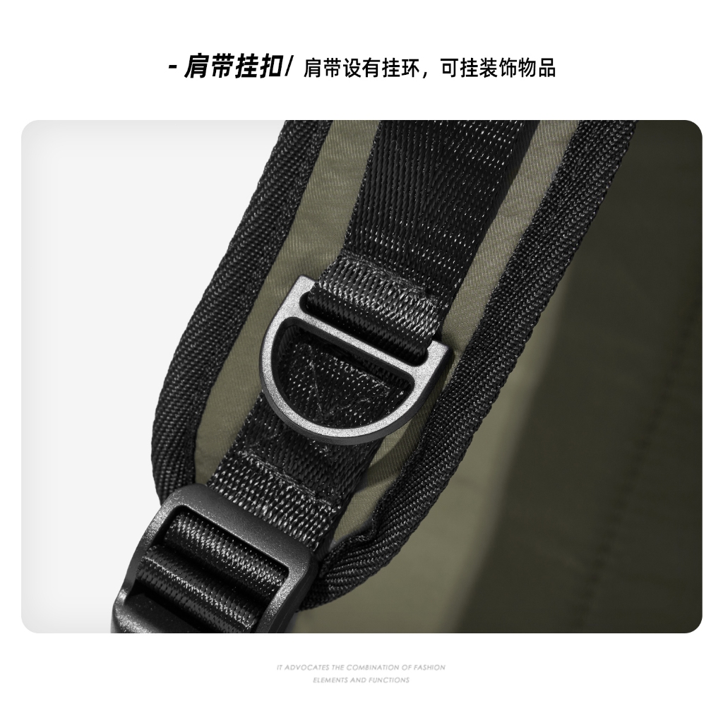 Moyyi กีฬากลางแจ้งกระเป๋าเป้สะพายหลังผู้ชายน้ําหนักเบา Water-Repellent Drawstring กระเป๋าเดินทาง