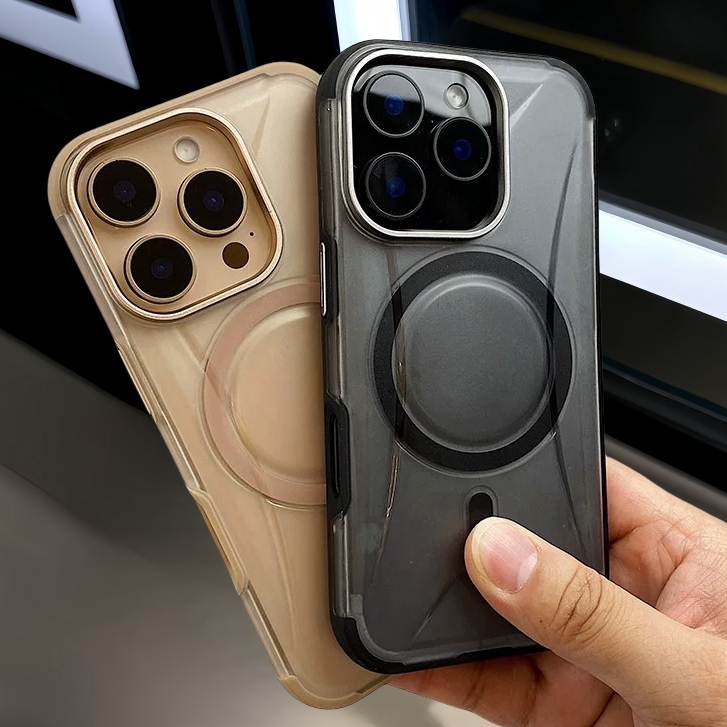 【Matte Pc hard case/Titanium desert】เคส compatible for iPhone 13 14 15 16 pro max case