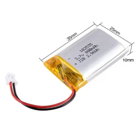โมเดลแบตเตอรี่ 102535 (3.7V 800mah)