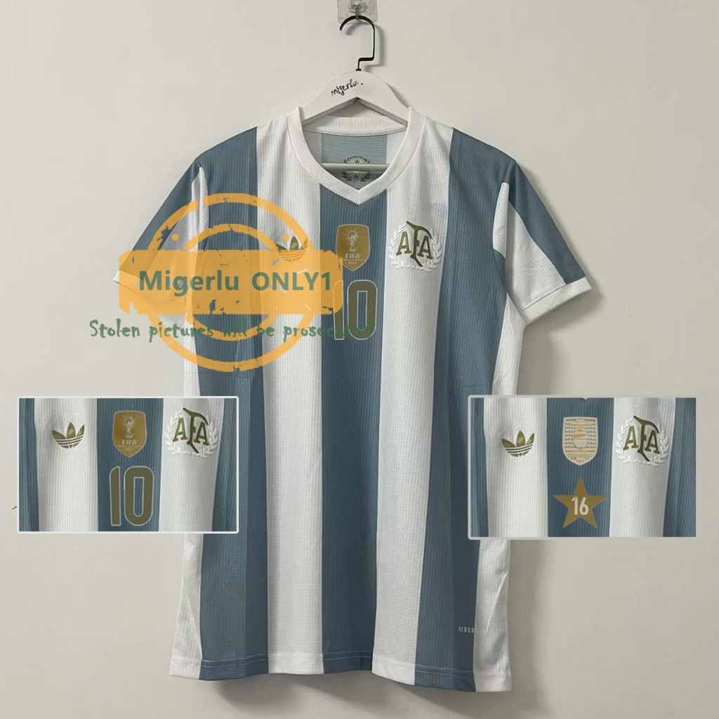แฟนๆ edition 24/25 adi x Argentina 50 Years Anniversary jersey S-4XL