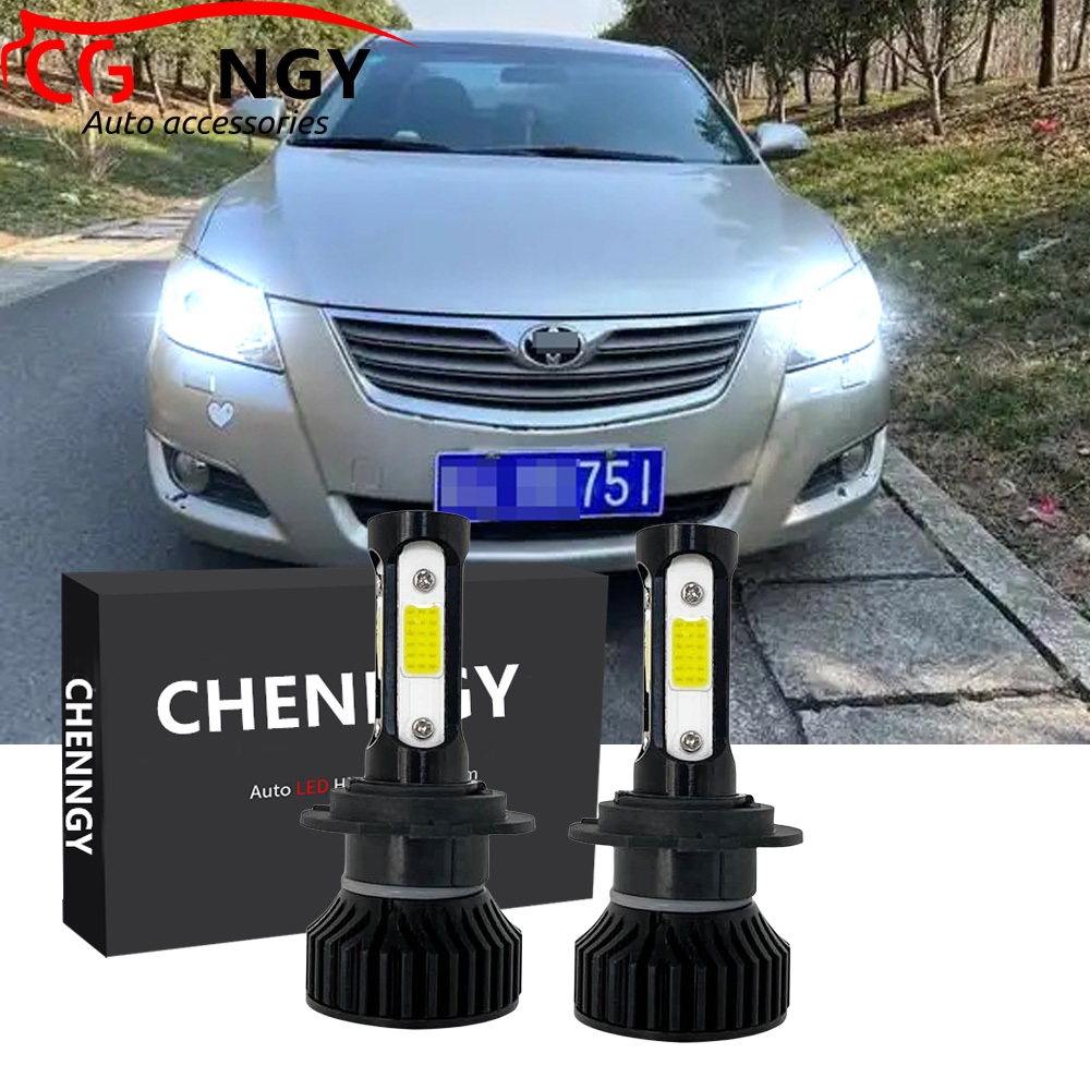 สําหรับ Toyota Camry 2006 2007 2008 2009 2010 ไฟสูง (ไฟหน้า) - หลอดไฟหน้า LED ชุดแปลง 6000K 12V-32V 