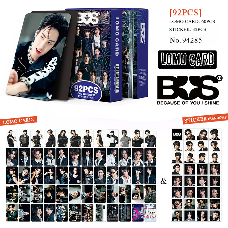 Kpop BUS เพราะคุณ I Shine LOMO การ์ด BUS Photocard 2024 ใหม่ Debuted Thai ผู้ชายทีมอัลบั้มโปสการ์ด Idol ของสะสมของขวัญ