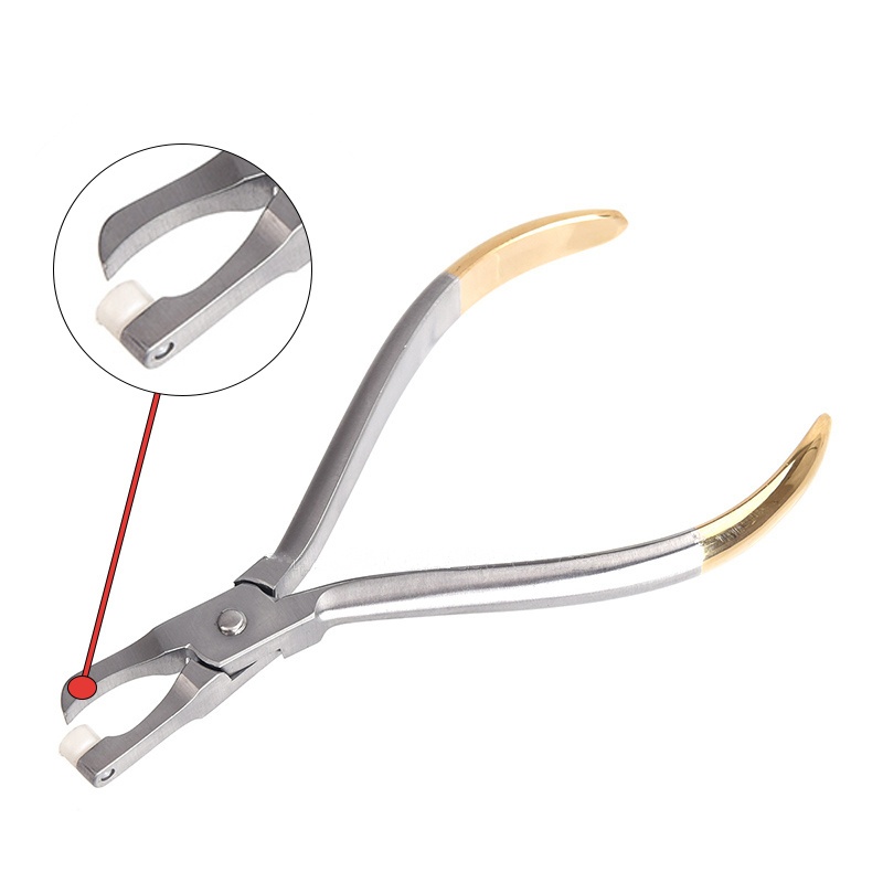 Dental Band Removing Plier Bracket ลบ Forcep Dental Remover หัวยาว