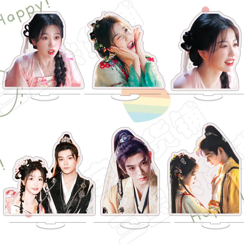 Ding Yuxi Bambi Yu Shuxin อะคริลิค Standy Standee ของขวัญนักเรียนสองด้าน