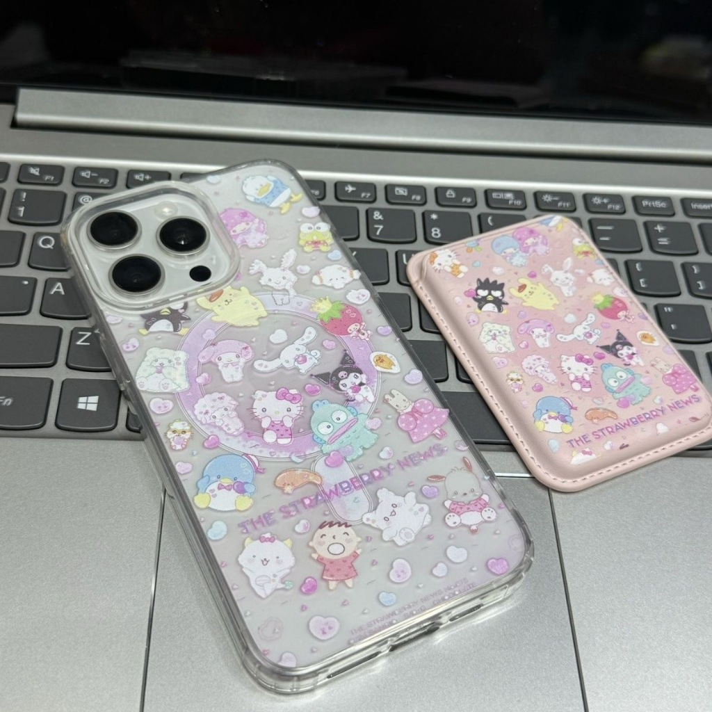 การ์ตูนน่ารัก Kulomi รูปแบบกระเป๋าสตางค์สําหรับ iPhone 15pro 15promax 14 14promax 14pro 16 pro max 16 plus โทรศัพท์มือถือกรณี