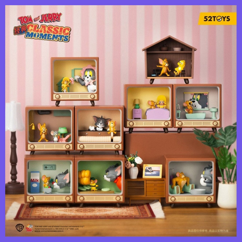 52TOYS Genuine TOM and JERRY classic MOMENT Figurines blind box