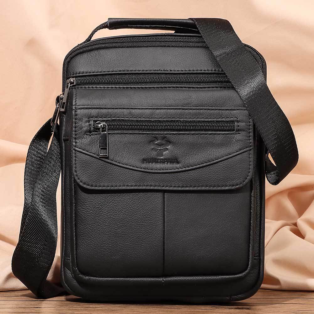 HUMERPAUL Messenger Bag Crossbody Bag Made Of Genuine Leather MH642