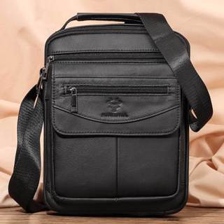 HUMERPAUL Messenger Bag Crossbody Bag Made Of Genuine Leathe…