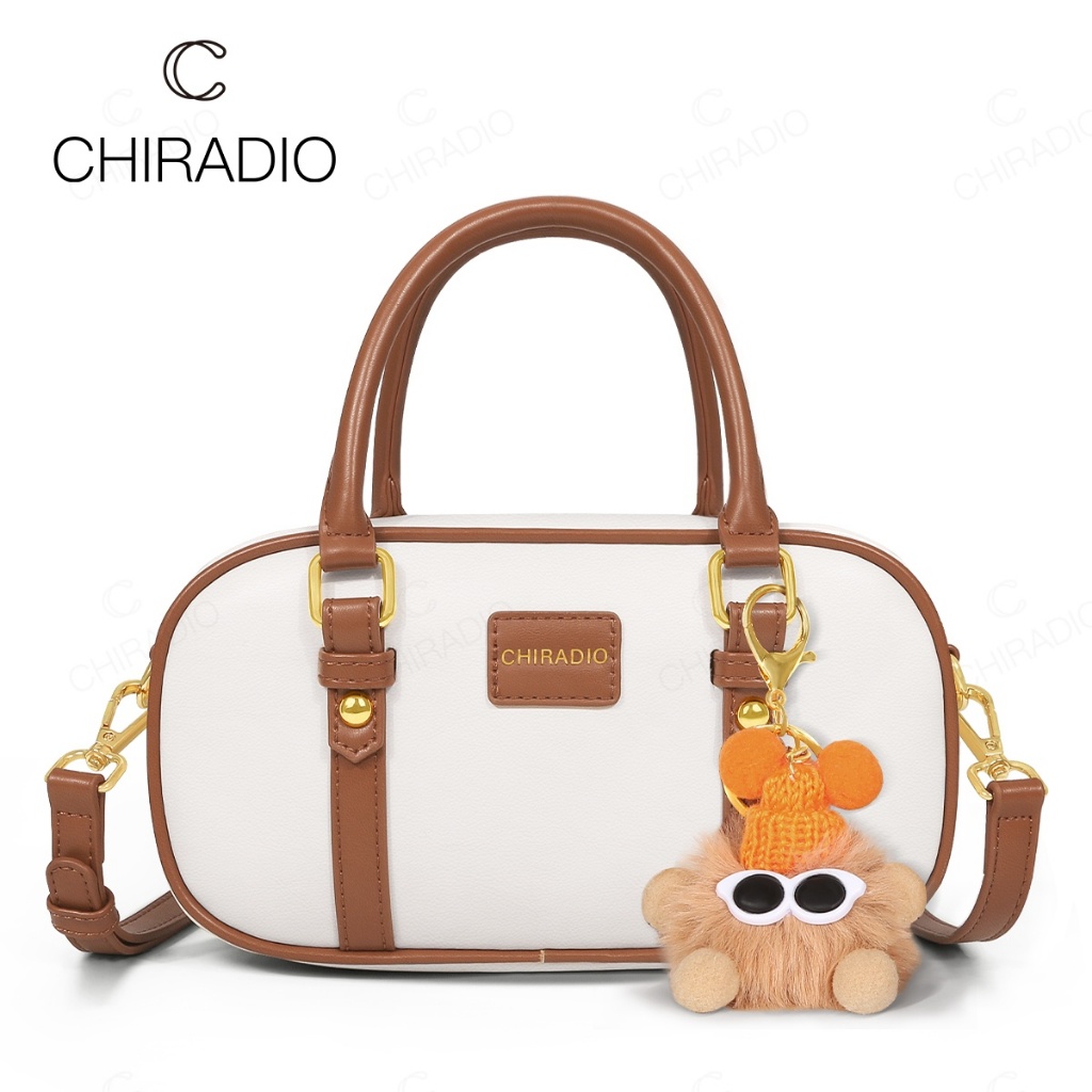 CHIRADIO กระเป๋าสะพายข้างผู้หญิง แฟชั่นและเรียบง่าย กระเป๋าเครื่องสําอาง T001