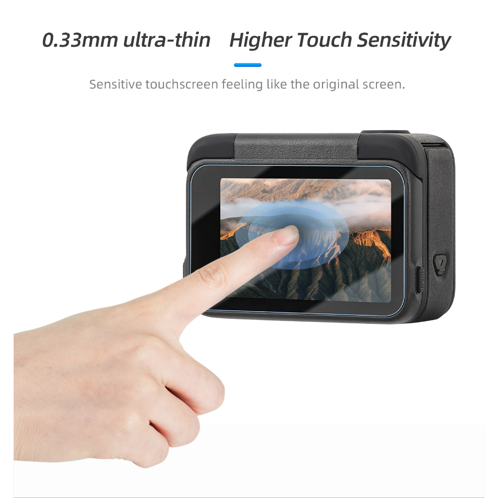 【ร้านไทย】Sunylife 9H เลนส์ป้องกันฟิล์มสําหรับ Insta360 Ace Pro2 ระเบิด Anti-scrach Protector Flim สําหรับ Insta360 Ace Pro 2 อุปกรณ์เสริมกล้อง