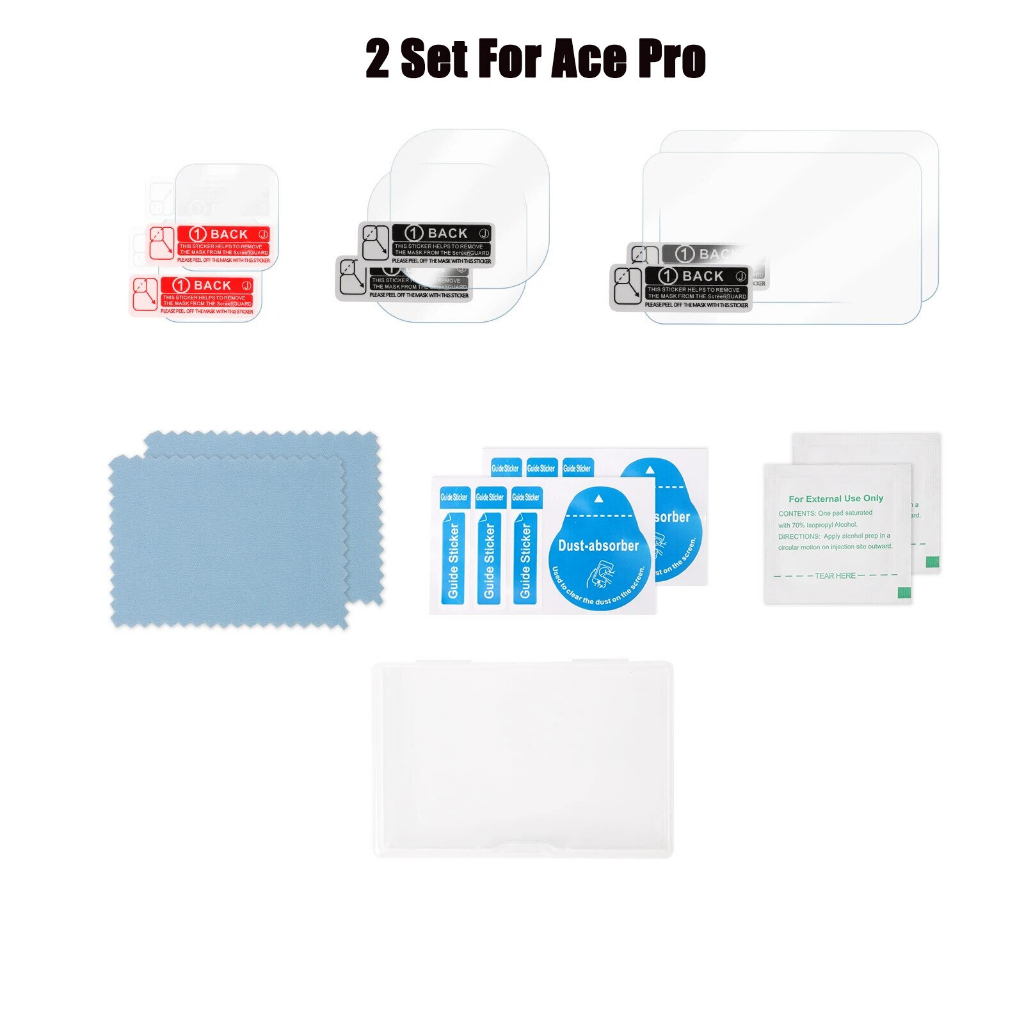 【ร้านไทย】Sunylife 9H เลนส์ป้องกันฟิล์มสําหรับ Insta360 Ace Pro2 ระเบิด Anti-scrach Protector Flim สําหรับ Insta360 Ace Pro 2 อุปกรณ์เสริมกล้อง