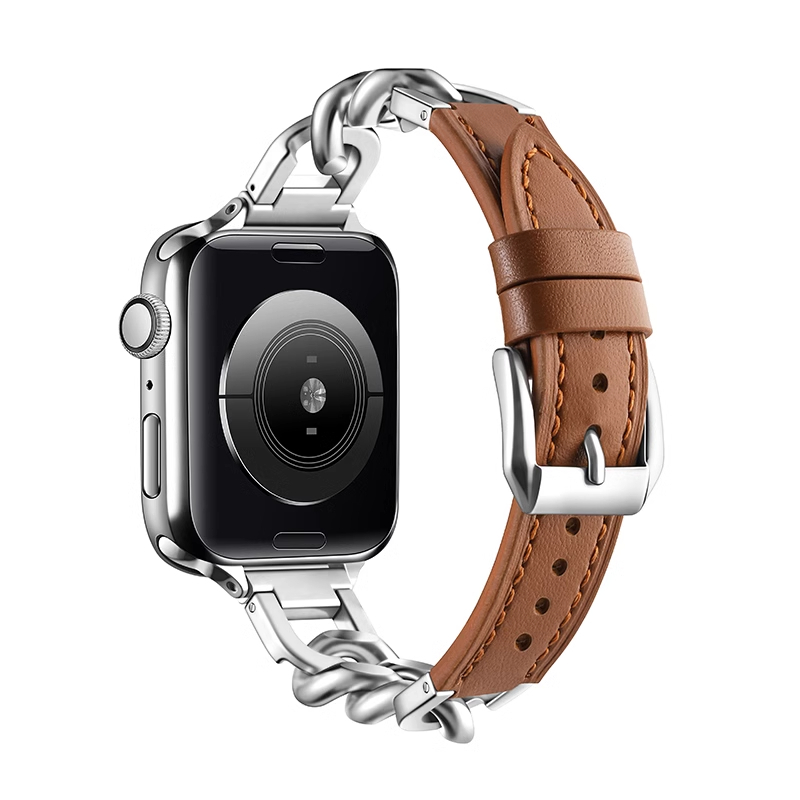Creative denim สายโซ่สําหรับ iwatch Serie 10 9 8 7 6 SE 5 4 3 2 1 แฟชั่นสําหรับ Apple Watch Band 49 มม.44 มม.45 มม.41 มม.40 มม.38 มม.42 มม.