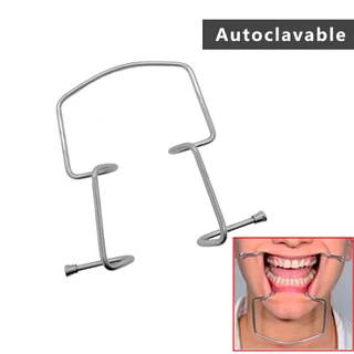 1 ชิ้นทันตกรรมปากขยาย Lip Retractor Intraoral Cheek สแตนเลส Retractor วัสดุทันตกรรมเกินไป