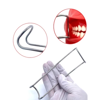 1 ชิ้นทันตกรรมปากขยาย Lip Retractor Intraoral Cheek สแตนเลส Retractor วัสดุทันตกรรมเกินไป