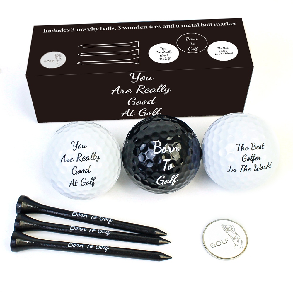 CRESTGOLF กอล์ฟใหม่,ของขวัญกอล์ฟสำหรับผู้หญิงและผู้ชาย,ระยะทางและสัมผัสนุ่ม,คุณภาพยอดเยี่ยม