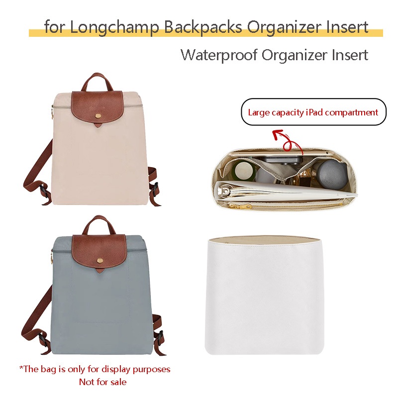 LONGCHAMP Organizer Insert for Backpack,กระเป๋ากันน้ําสําหรับTote,Tote & Backpack Bag Organizer Inse