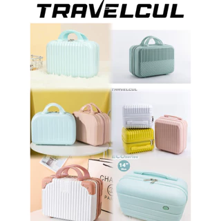【สต็อกไทยพร้อมส่ง】TRAVELCUL กระเป๋าถือ 14 นิ้วหลายสไตล์หลายสีวัสดุพีซีทนทานมากขึ้นสไตล์กระเป๋าเดินทางหลายแบบสามารถจับคู่ได้