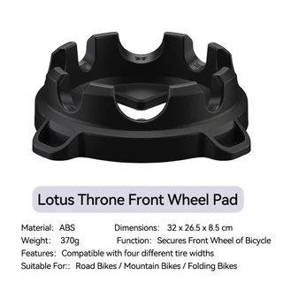 ThinkRider Bike Trainer บล็อกล้อหน้า, เหมาะสำหรับ 700C, 26/27.5/29 นิ้ว, อุปกรณ์เสริมในการฝึกซ้อมจักรยานในร่ม
