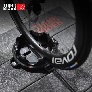 ThinkRider Bike Trainer บล็อกล้อหน้า, เหมาะสำหรับ 700C, 26/27.5/29 นิ้ว, อุปกรณ์เสริมในการฝึกซ้อมจักรยานในร่ม